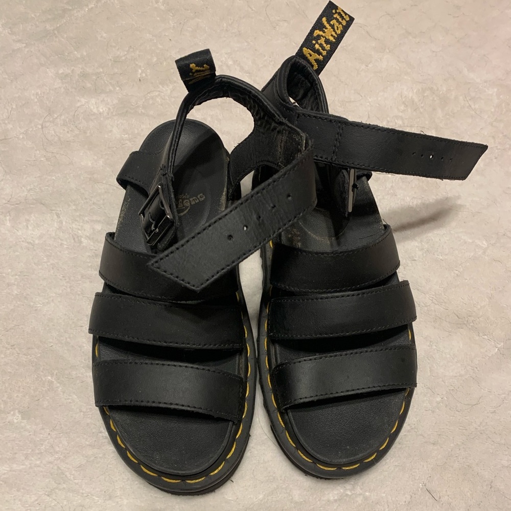 Dr. Martens Black Blaire Sandal